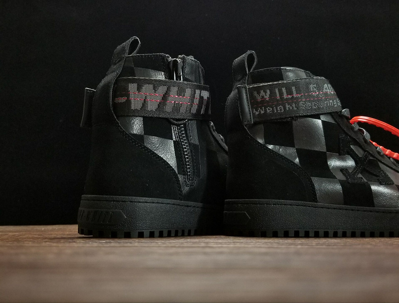 Off-white Arrows High Top Sneakers Black