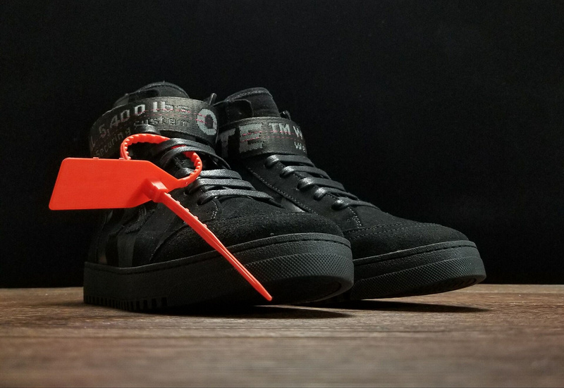 Off-white Arrows High Top Sneakers Black
