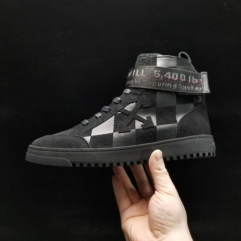 Off-white Arrows High Top Sneakers Black