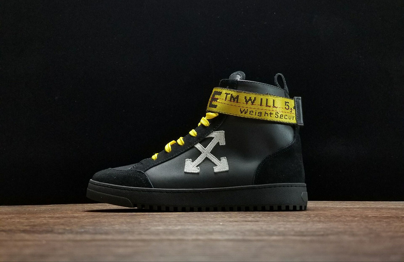 Off-white Arrows High Top Sneakers Black