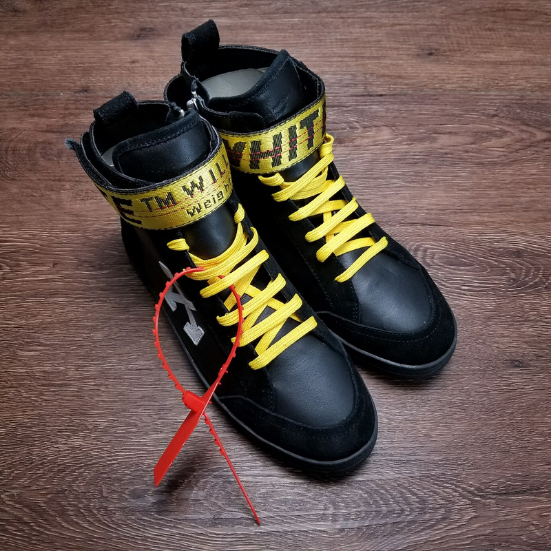 Off-white Arrows High Top Sneakers Black
