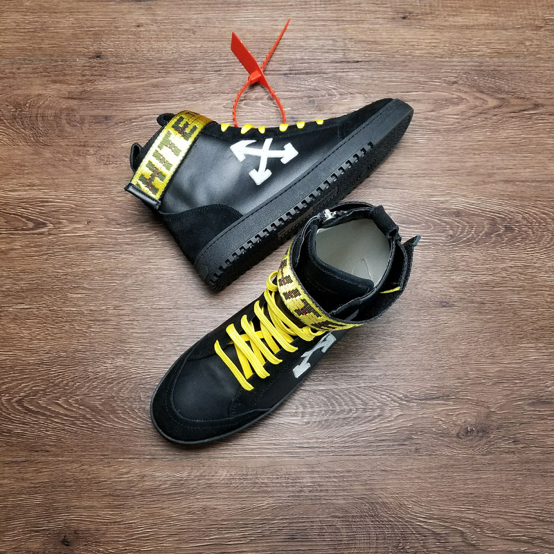 Off-white Arrows High Top Sneakers Black
