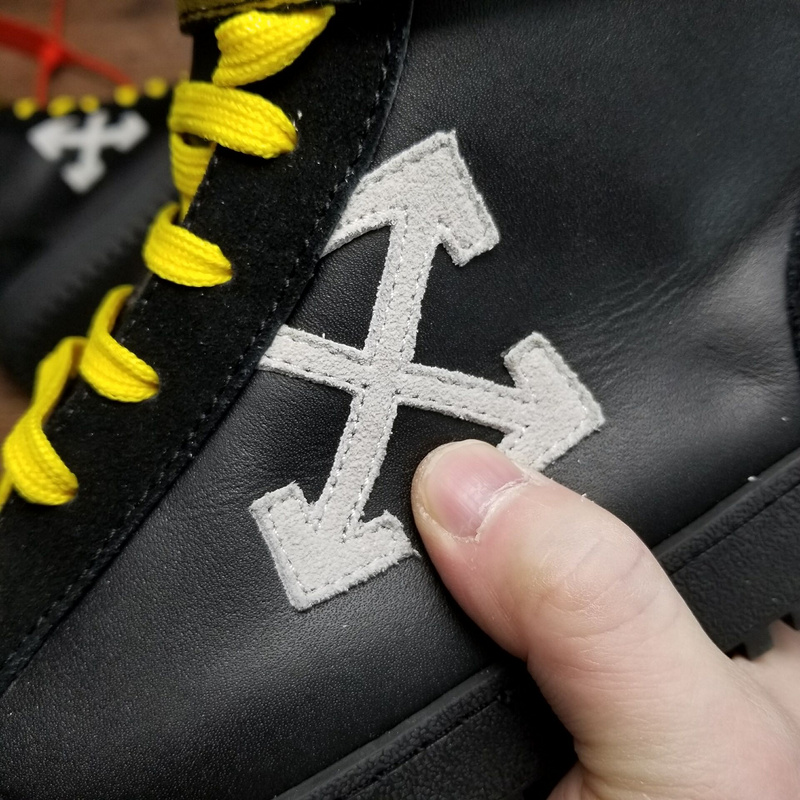Off-white Arrows High Top Sneakers Black