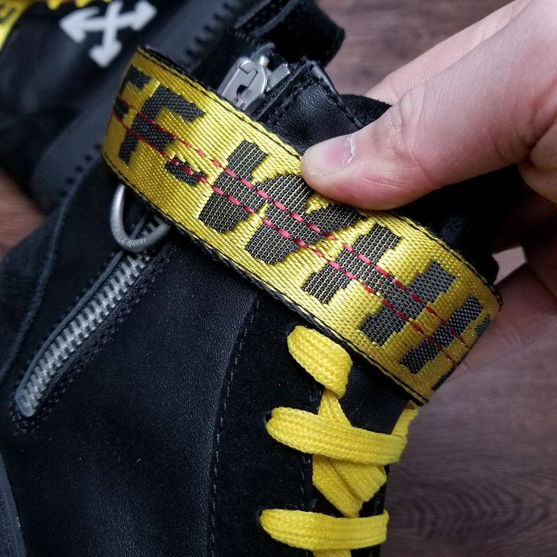 Off-white Arrows High Top Sneakers Black