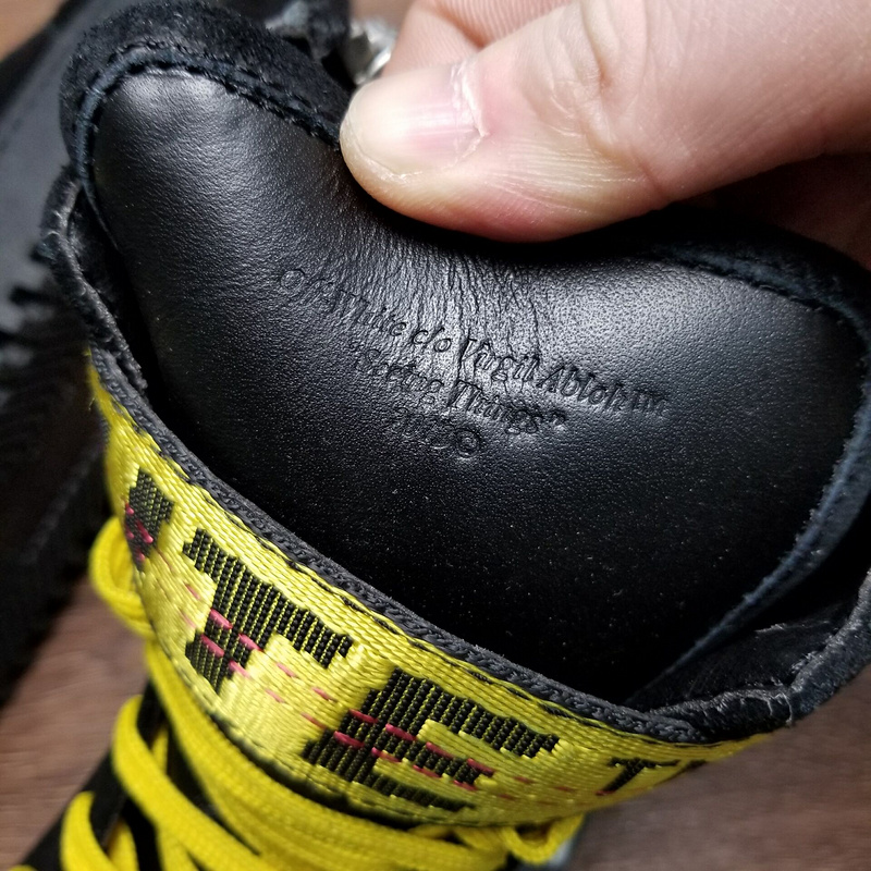 Off-white Arrows High Top Sneakers Black