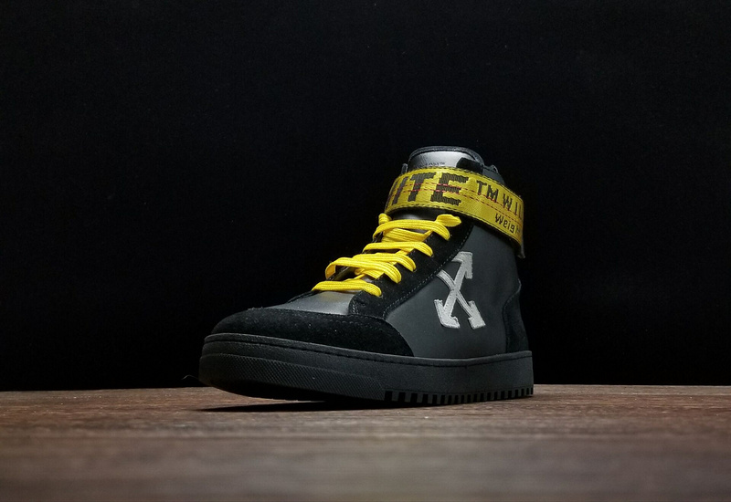 Off-white Arrows High Top Sneakers Black