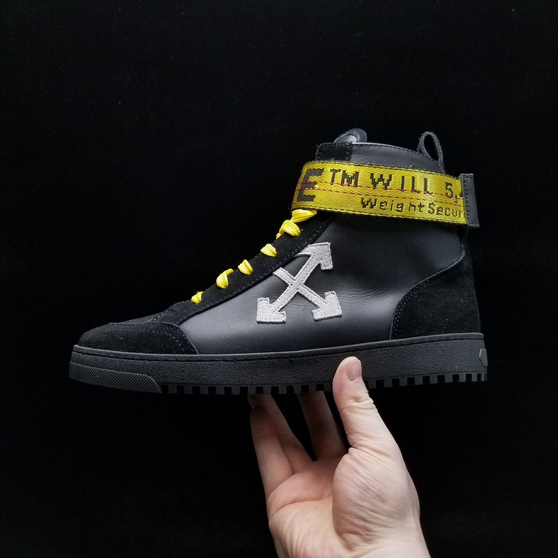 Off-white Arrows High Top Sneakers Black