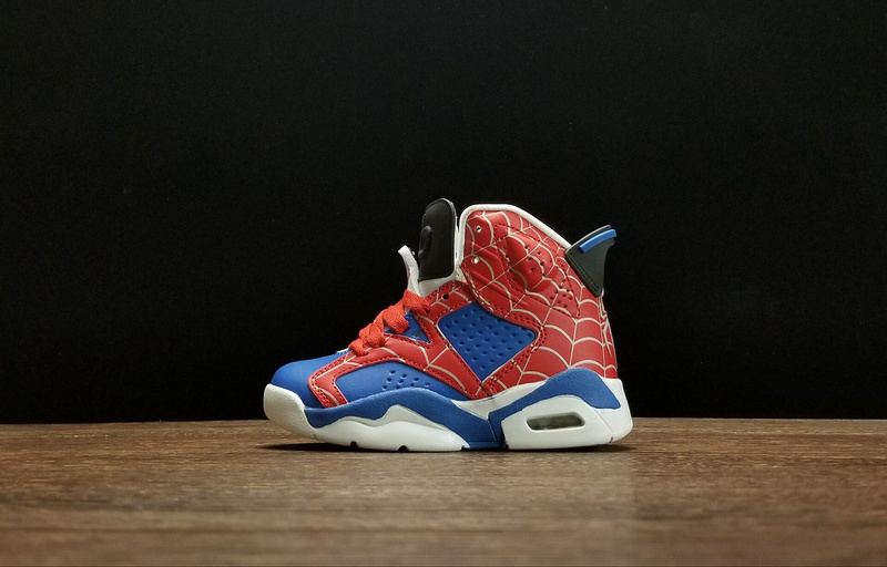 Air Jordan 6 Retro Infant Spider-man