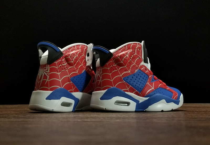 Air Jordan 6 Retro Infant Spider-man