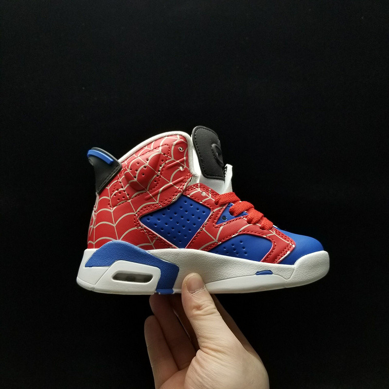 Air Jordan 6 Retro Infant Spider-man