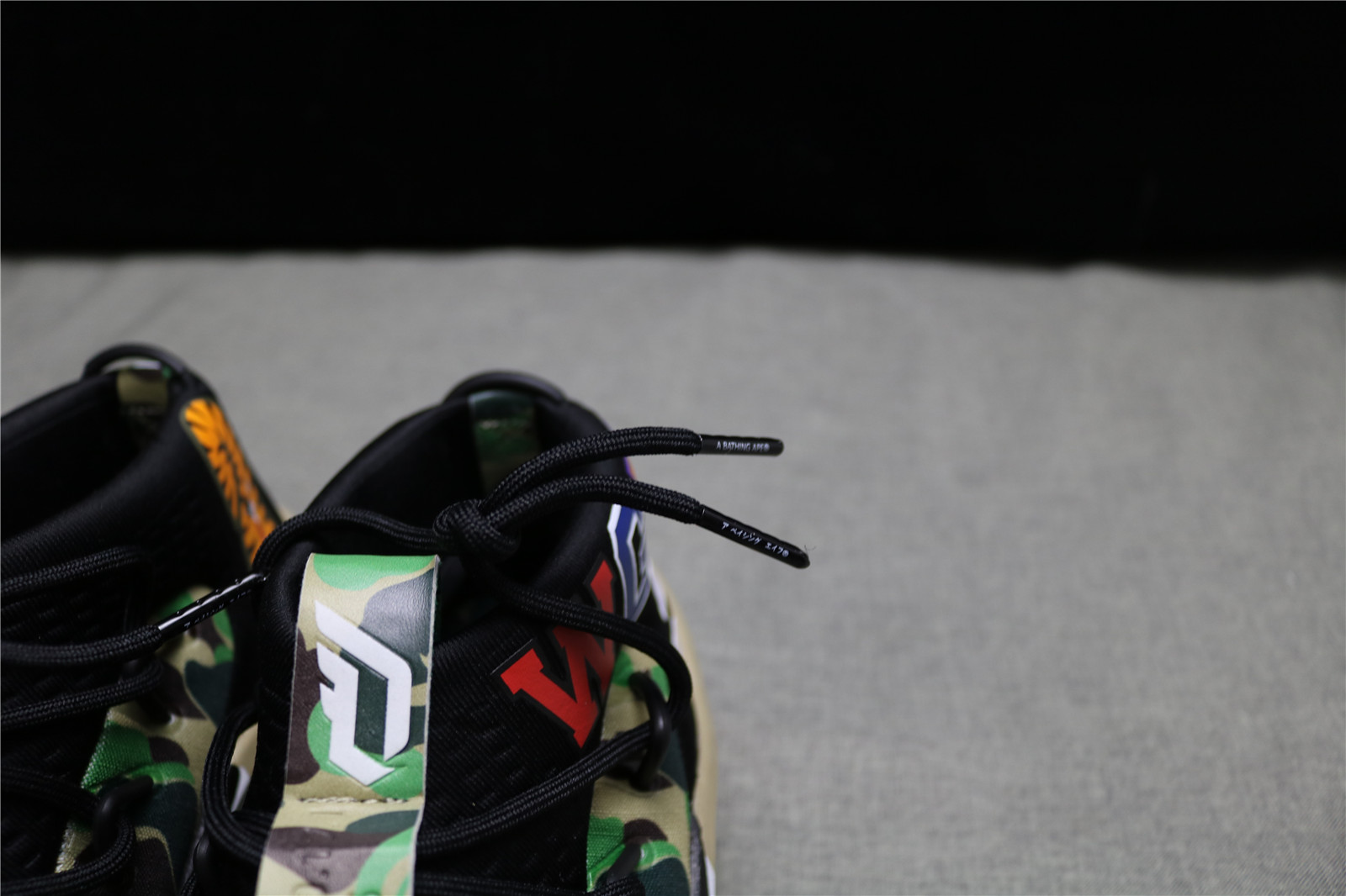 Adidas Dame 4 A Bathing Ape Camo