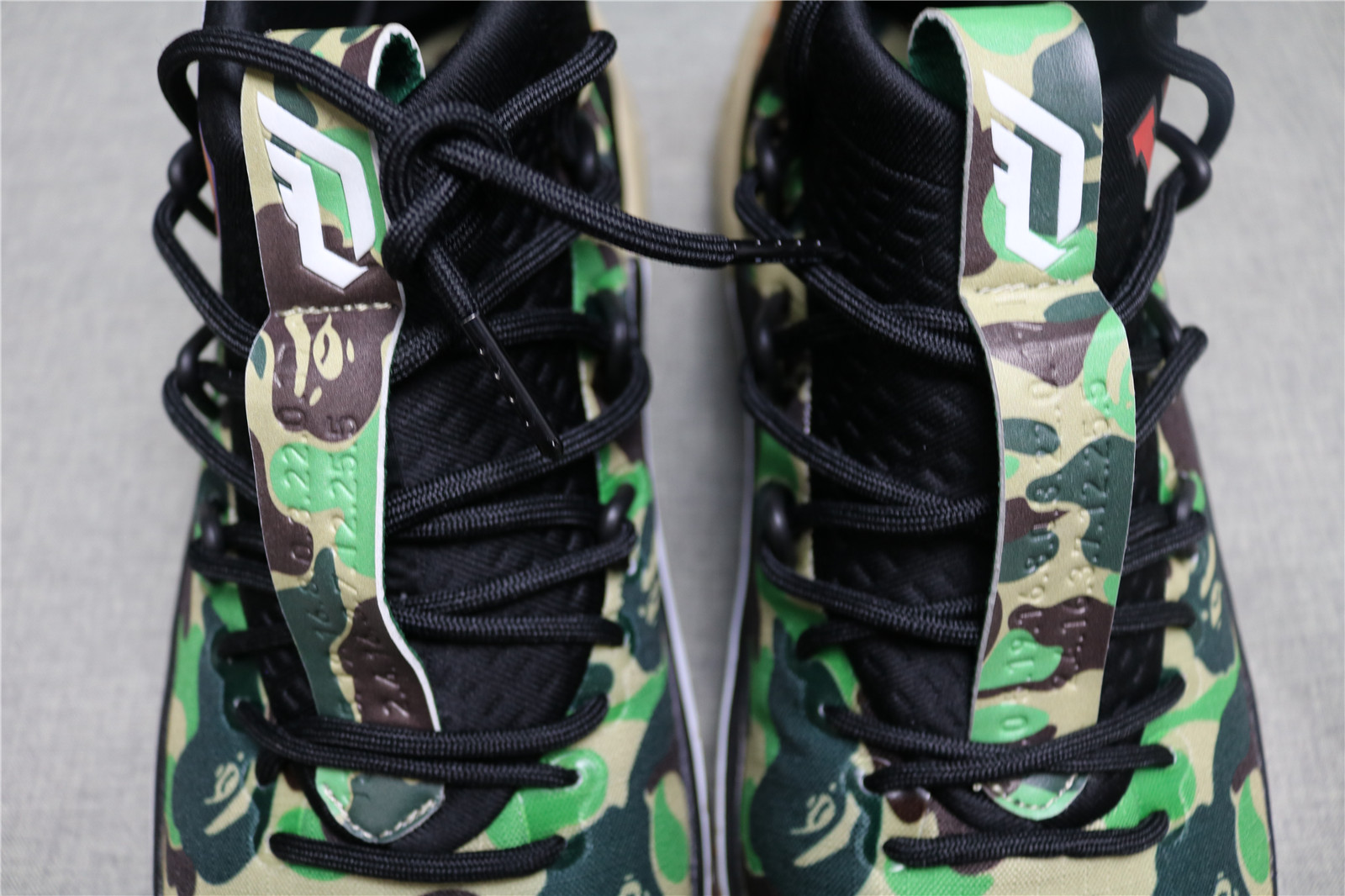 Adidas Dame 4 A Bathing Ape Camo