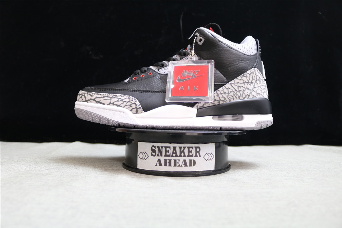 2nd Jordan 3 Retro Black Cement (2018)