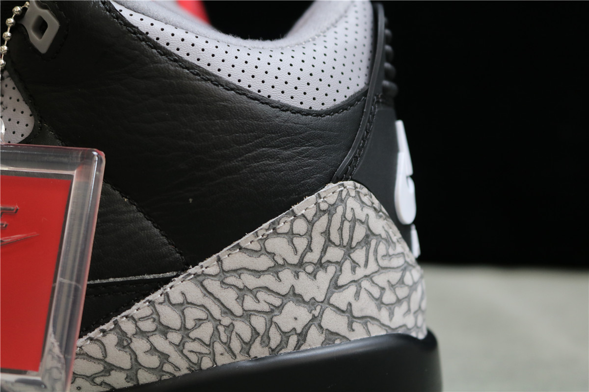 2nd Jordan 3 Retro Black Cement (2018)