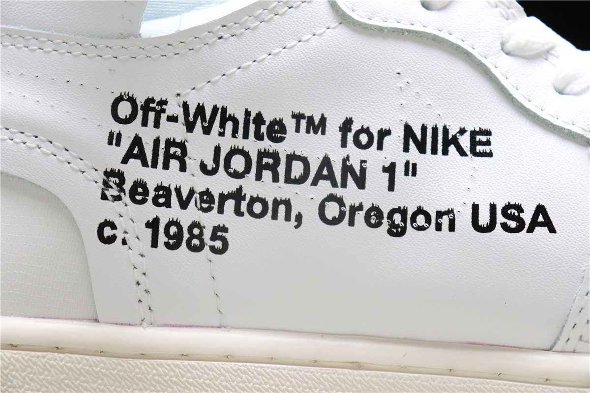 3rd Jordan 1 Retro High Off-white White
