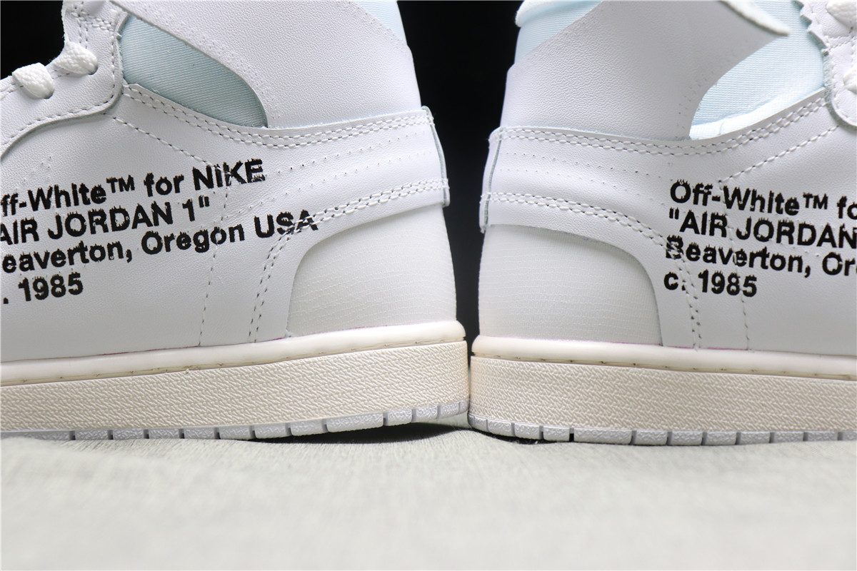 3rd Jordan 1 Retro High Off-white White