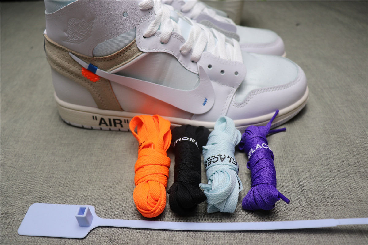 3rd Jordan 1 Retro High Off-white White