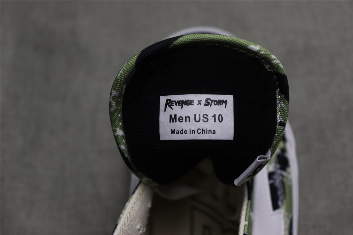Vans Revenge X Storm Low Top Green Camo