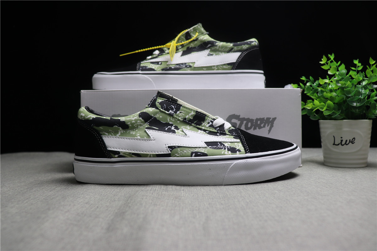 Vans Revenge X Storm Low Top Green Camo