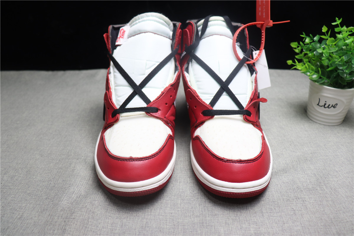 Factory Jordan 1 Retro High Off-white Chicago
