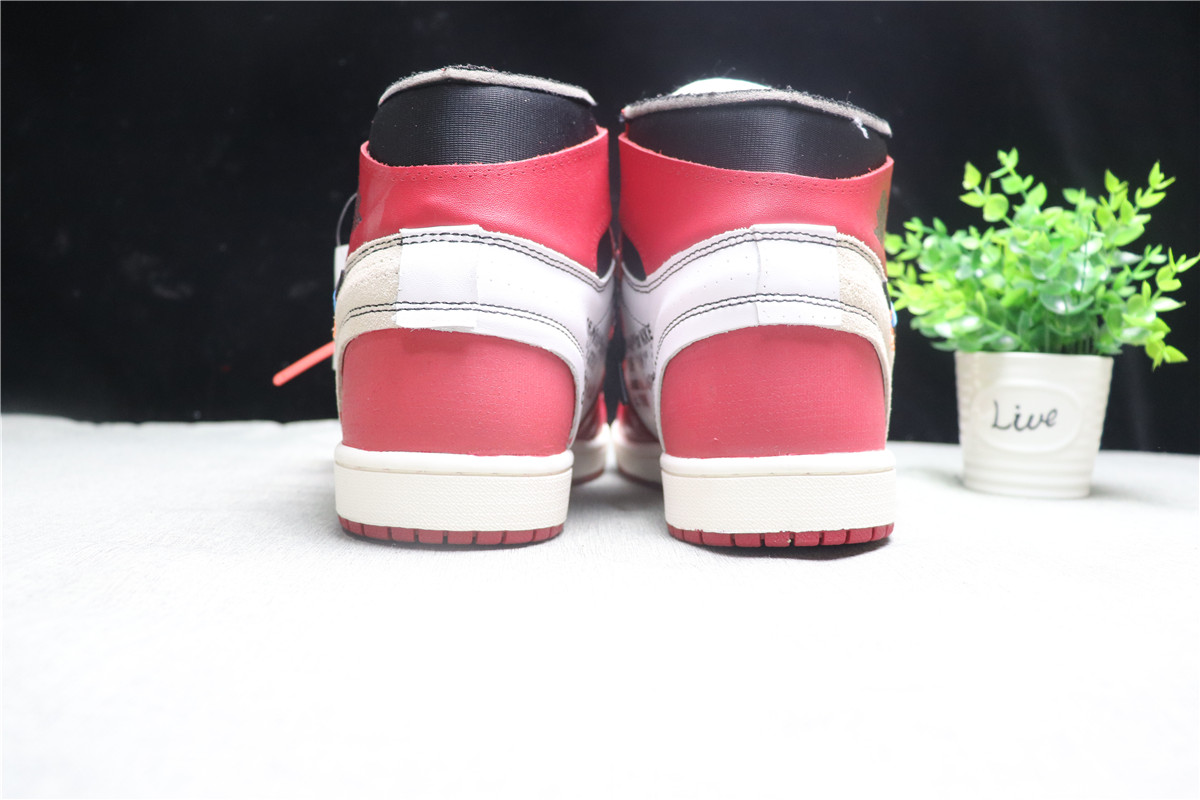 Factory Jordan 1 Retro High Off-white Chicago