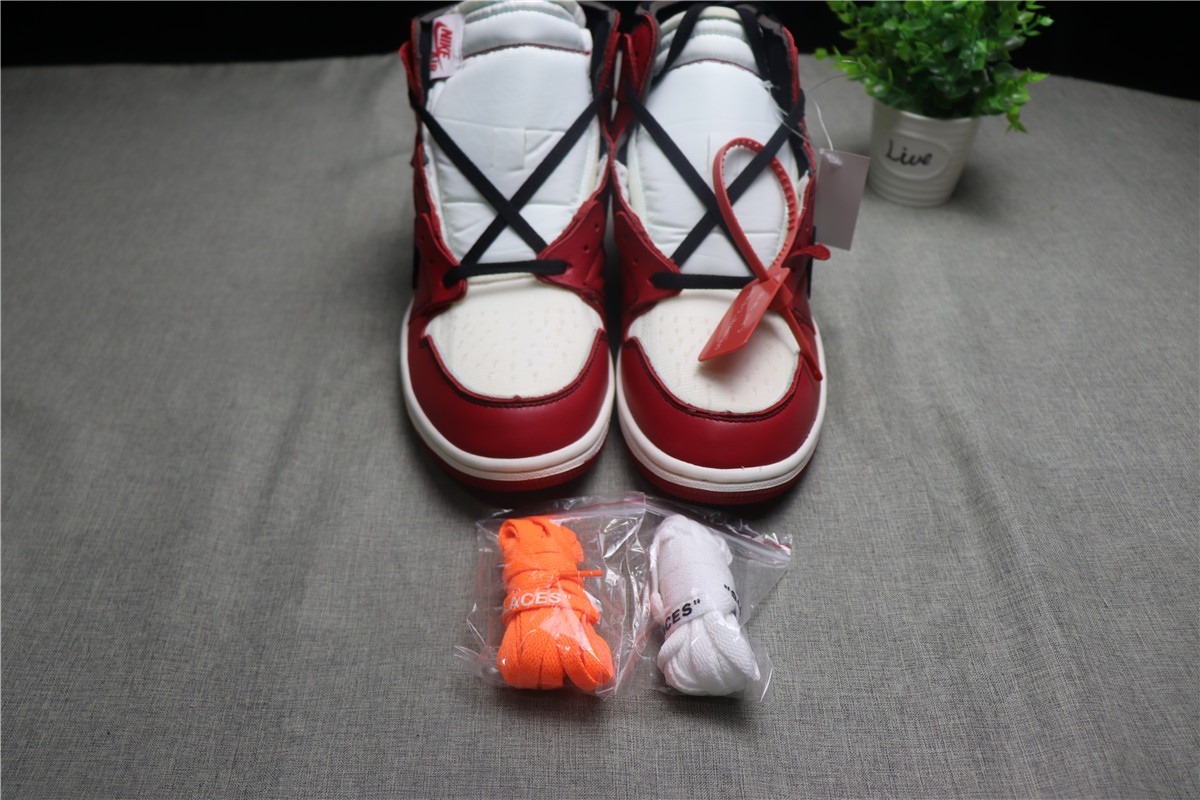 Factory Jordan 1 Retro High Off-white Chicago