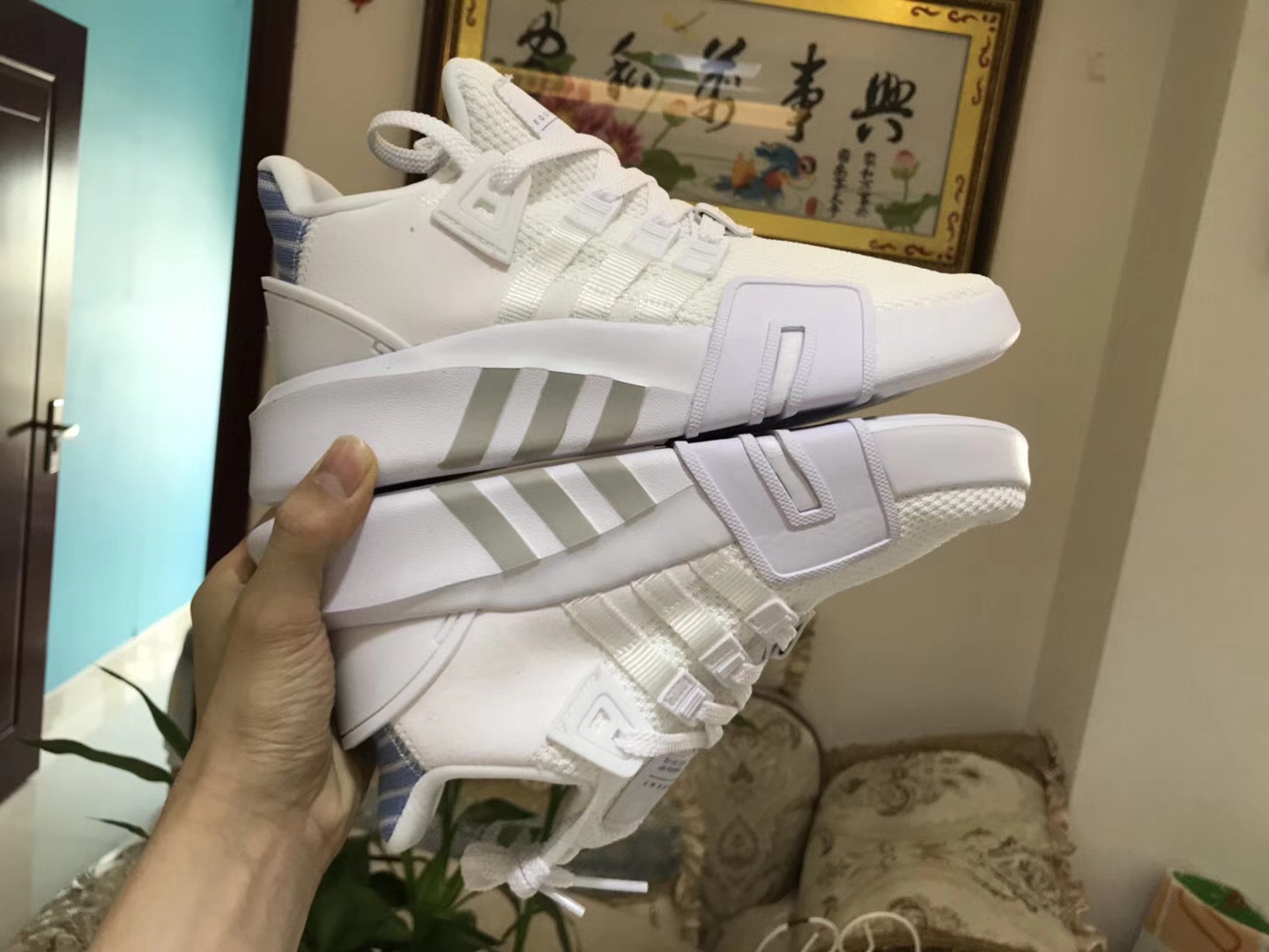 Adidas EQT Basketball Adv Running White Ash Blue