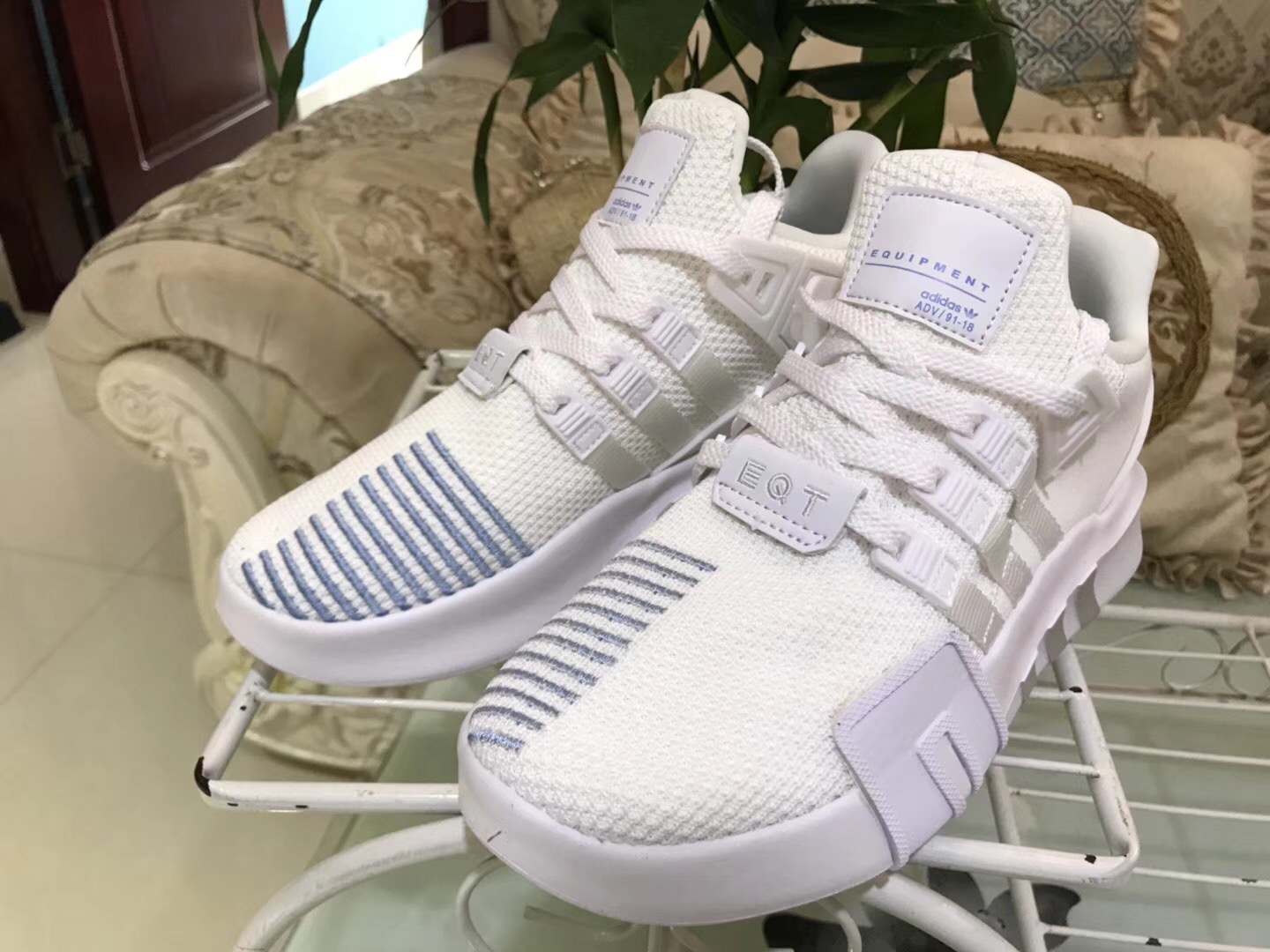 Adidas EQT Basketball Adv Running White Ash Blue