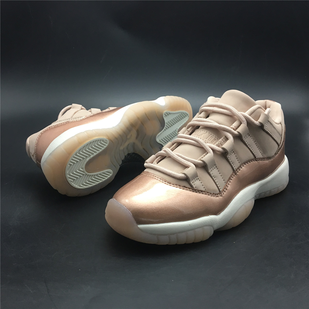 Air Jordan 11 Low GS Rose Gold