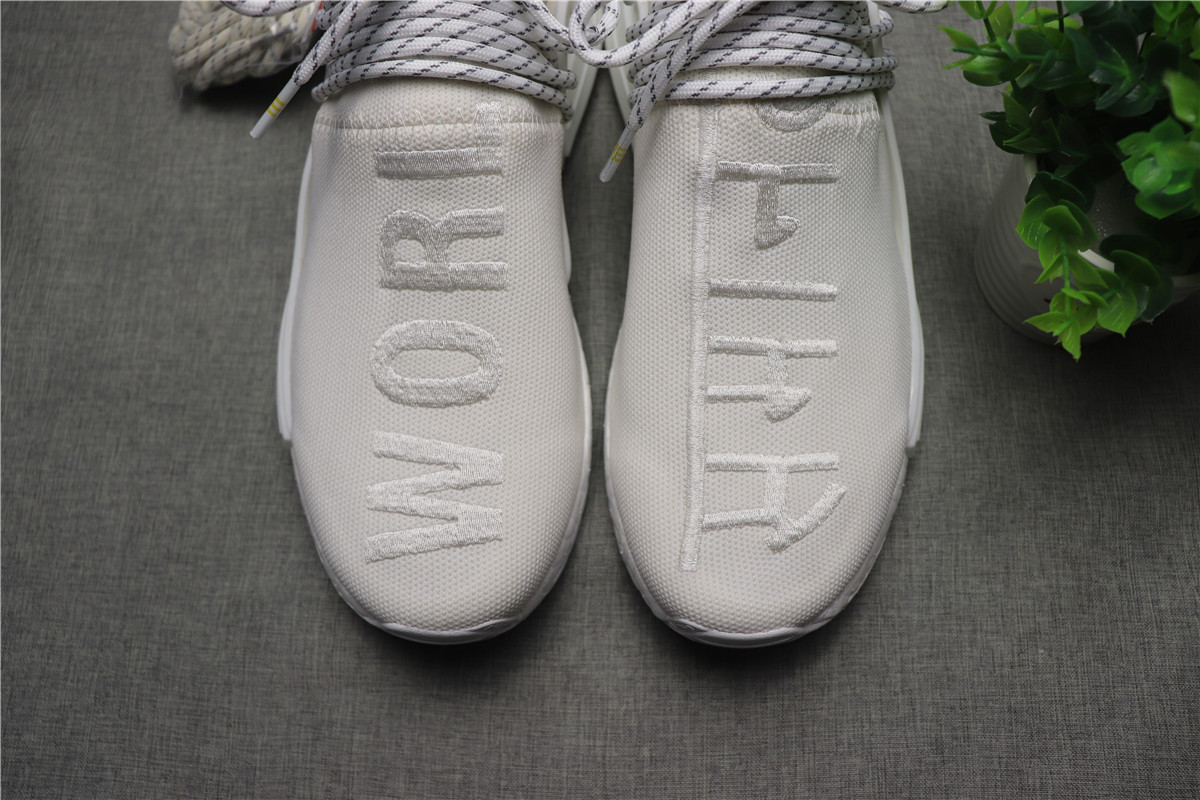 Adidas Human Race NMD Pharrell Blank Canvas