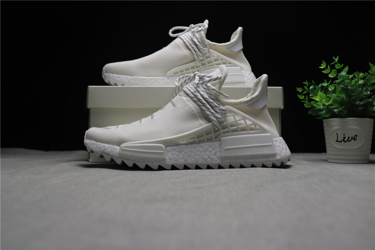 Adidas Human Race NMD Pharrell Blank Canvas