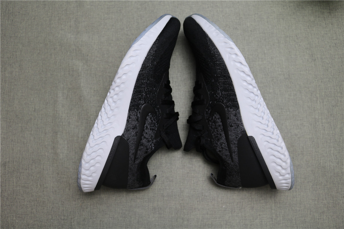 Nike Epic React Flyknit Black Dark Grey