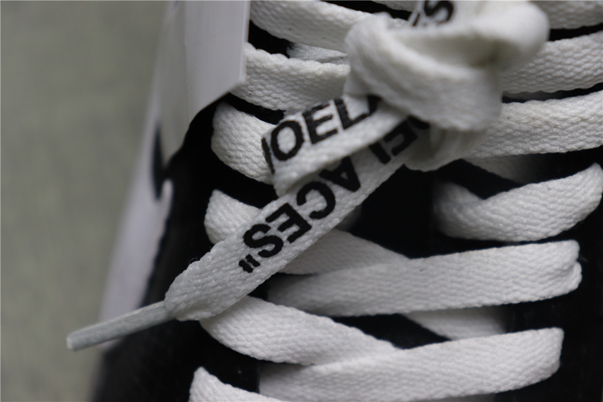 Off-white X Nike Blazer Mid Black