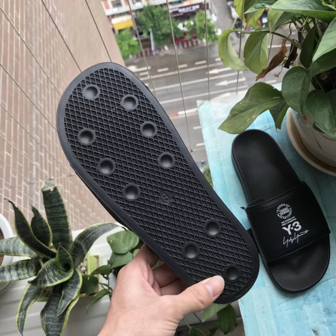Adidas Y3 Slippers Black