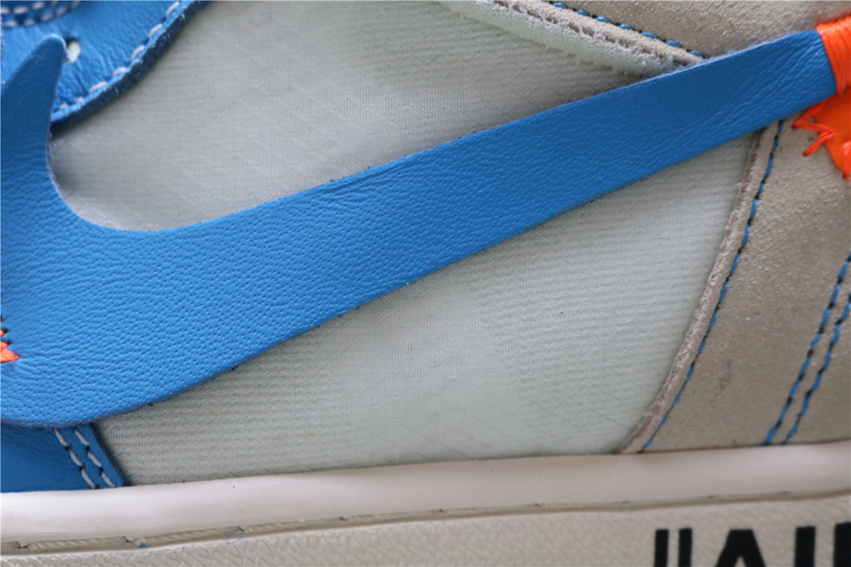 Jordan 1 Retro High Off-white University Blue