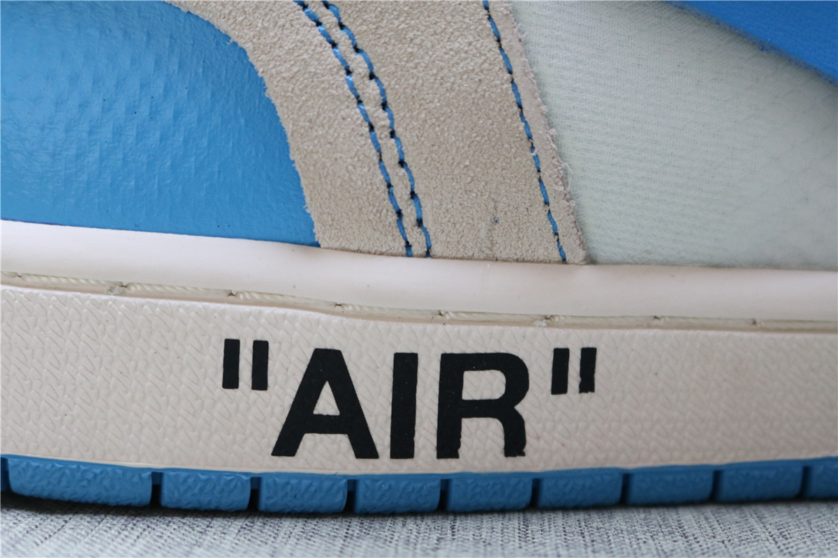 Jordan 1 Retro High Off-white University Blue