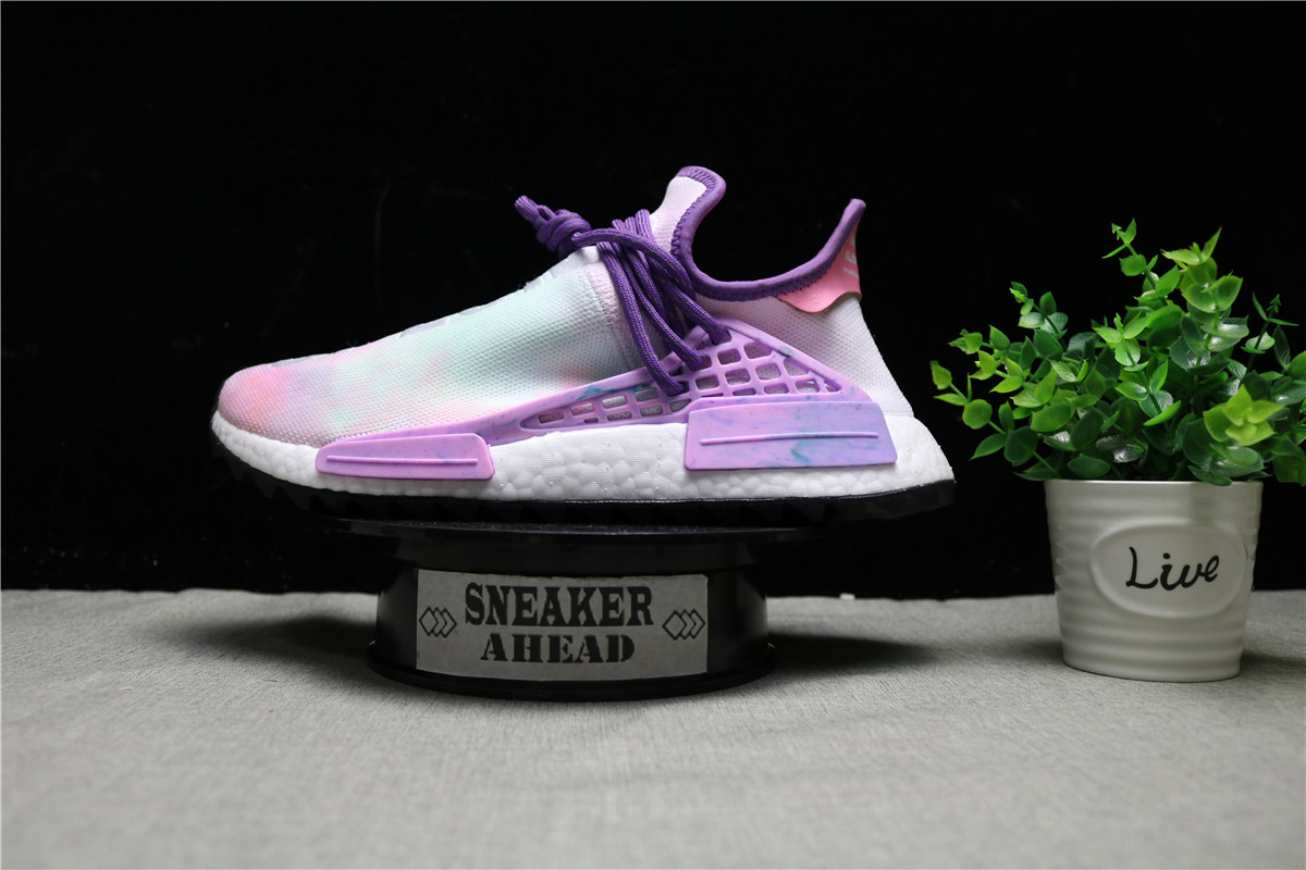 Adidas Human Race NMD Pharrell Holi Festival Pink Glow