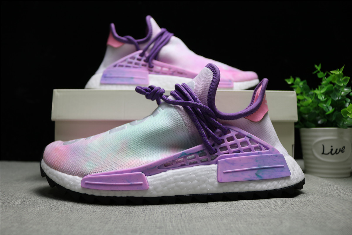 Adidas Human Race NMD Pharrell Holi Festival Pink Glow