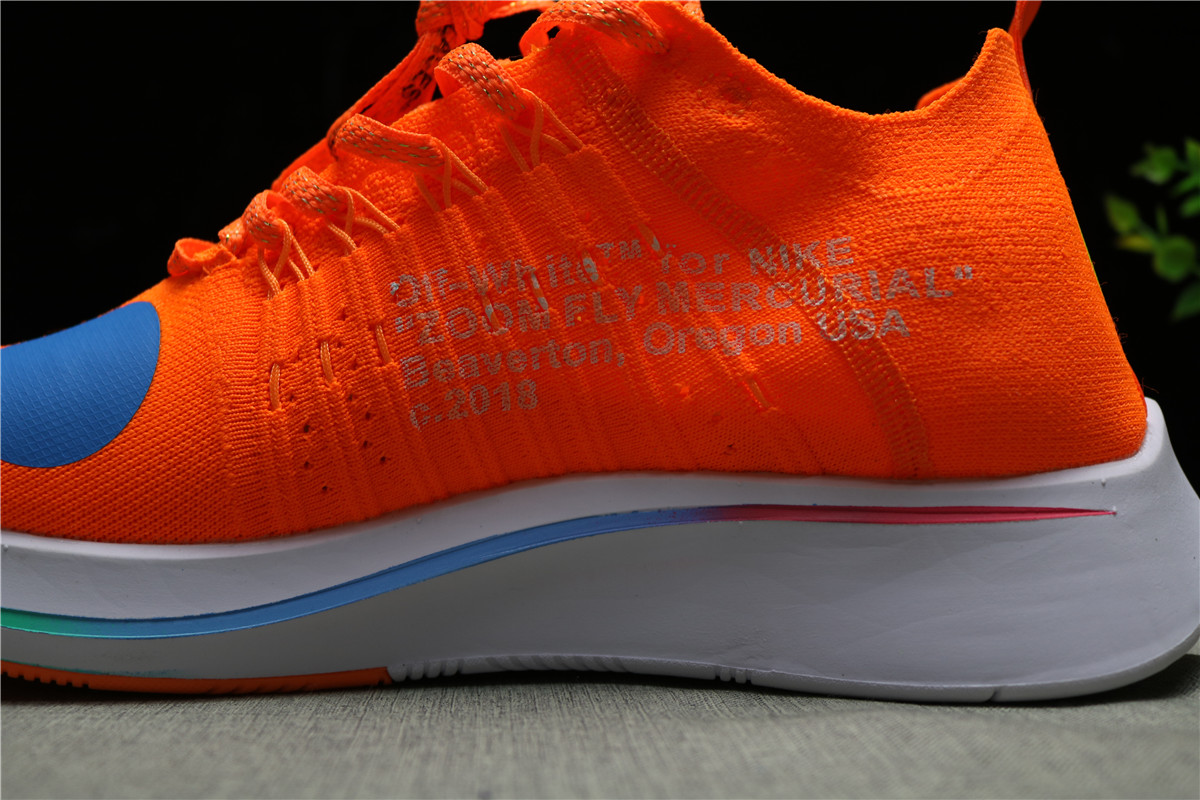 Nike Zoom Fly Mercurial Off-white Total Orange