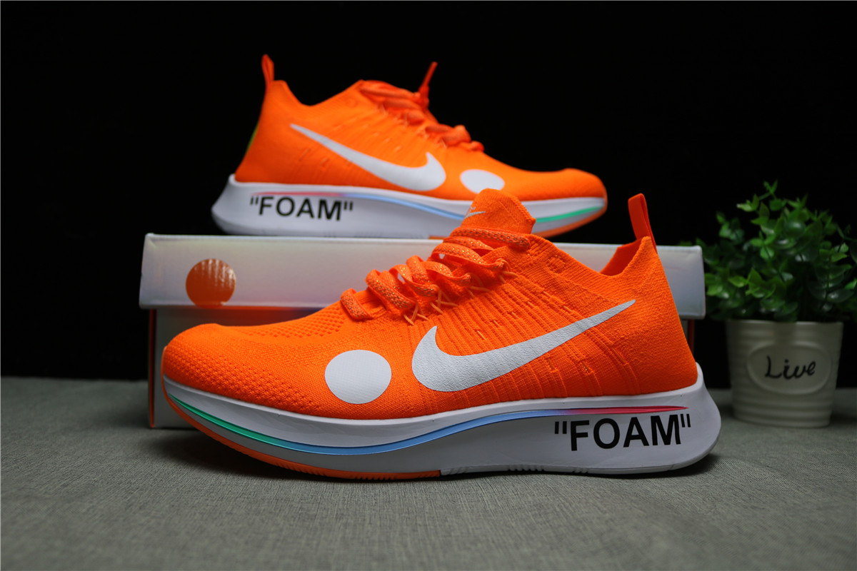 Nike Zoom Fly Mercurial Off-white Total Orange
