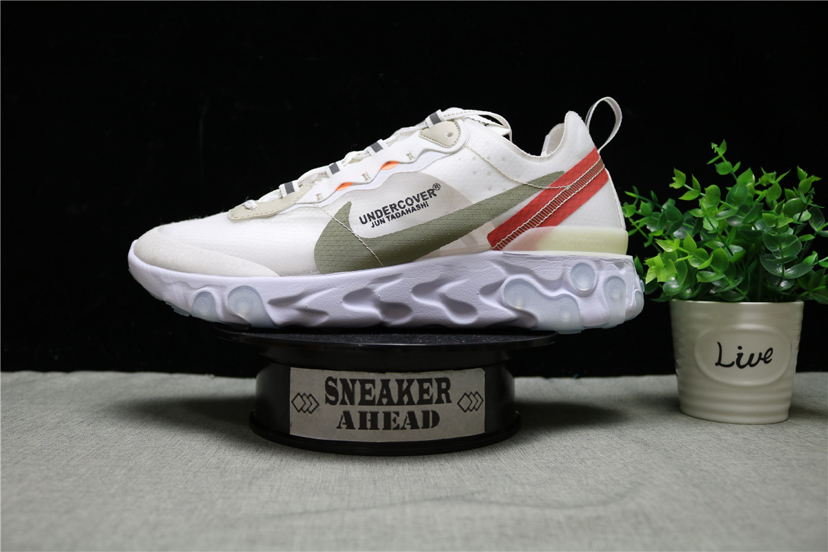 Nike Epic React Element 87 Sail Light Bone Undercover