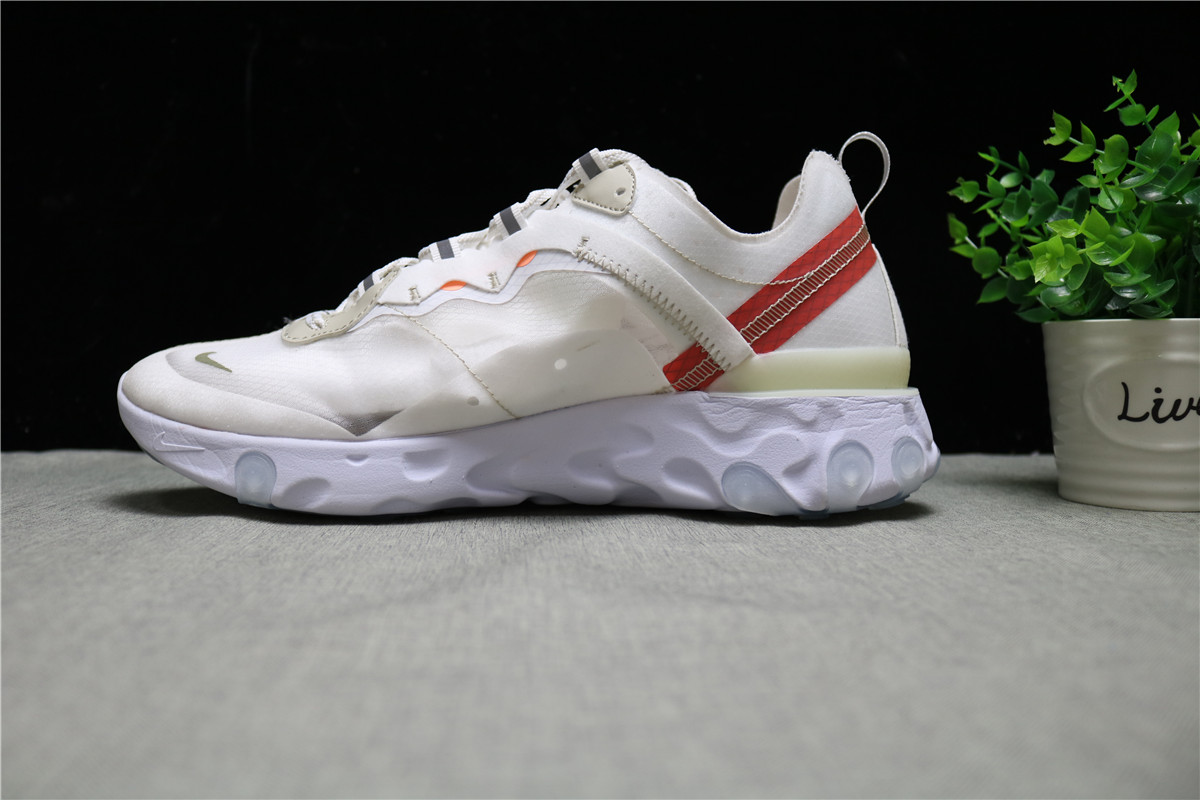 Nike Epic React Element 87 Sail Light Bone Undercover