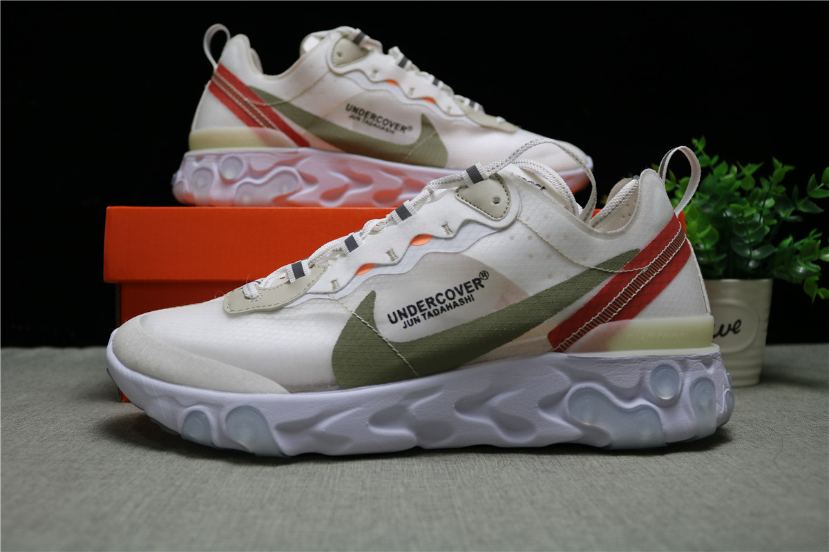 Nike Epic React Element 87 Sail Light Bone Undercover