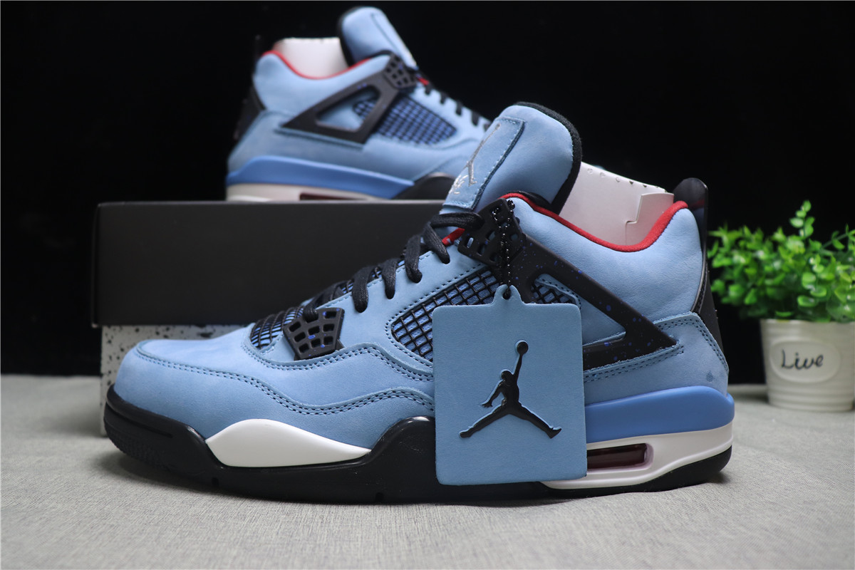 2nd Jordan 4 Retro Travis Scott Cactus Jack