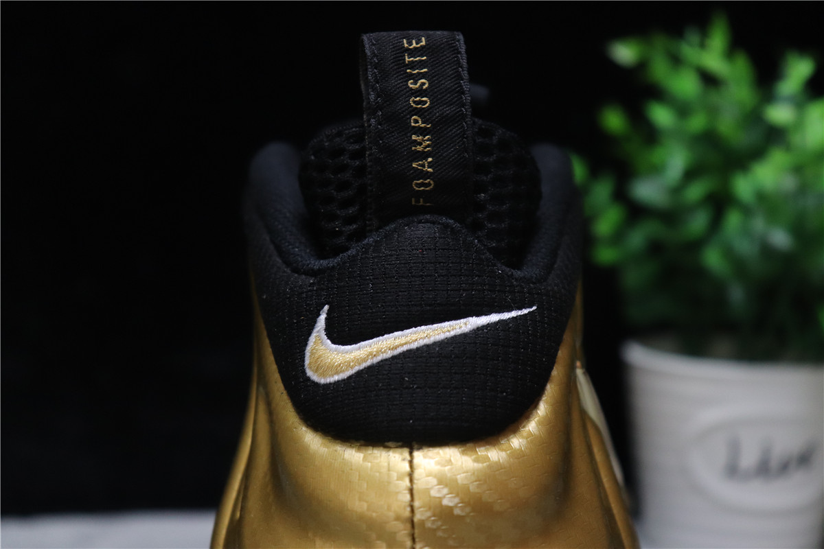 Air Nike Foamposite Pro Metallic Gold