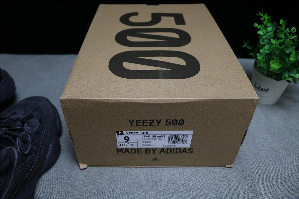 Adidas Yeezy 500 Utility Black