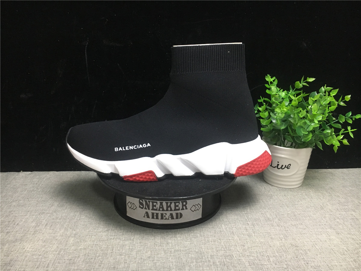 Balenciag Speed Trainer Black Red