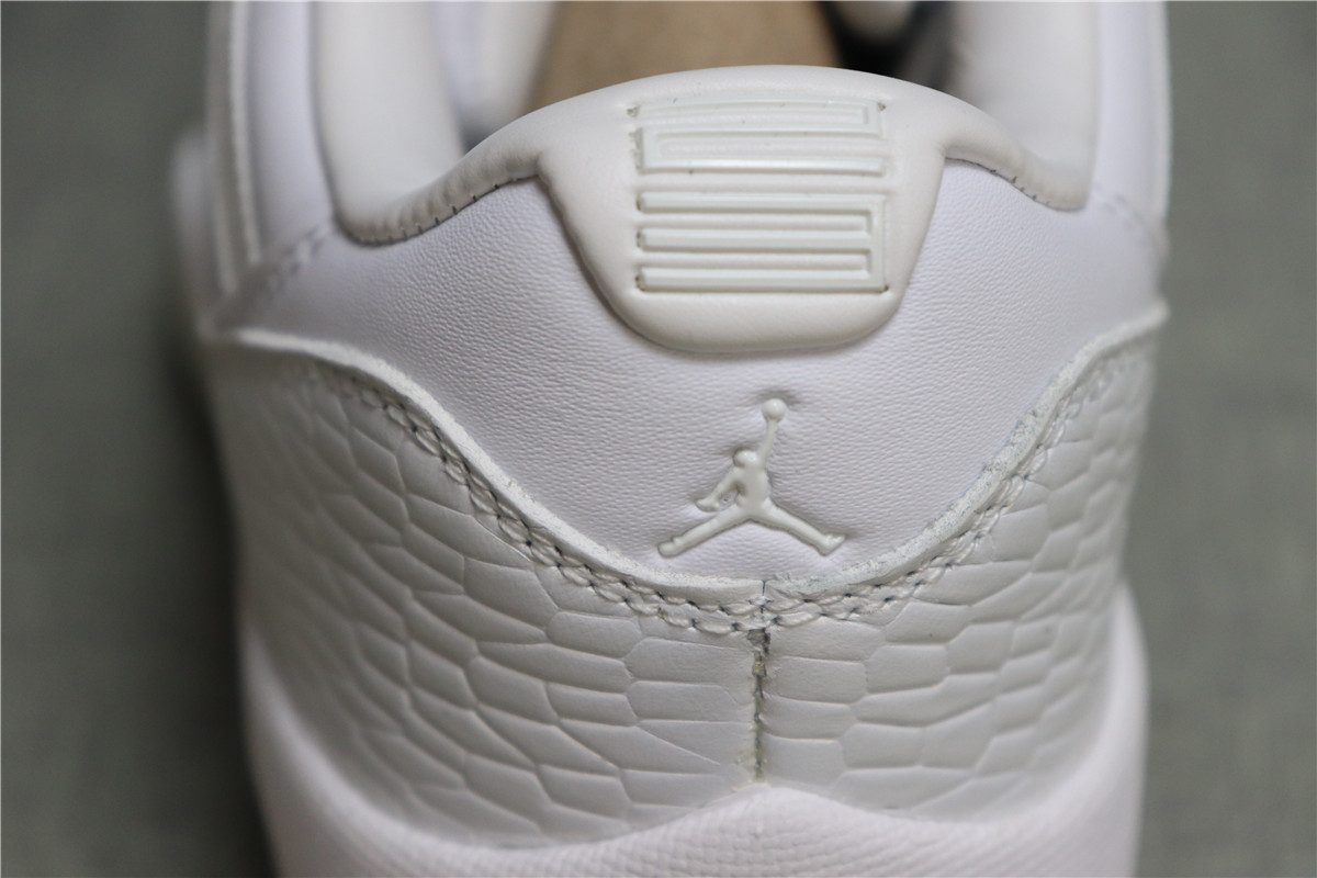 Jordan 11 Retro Low Heiress Pure Platinum (GS)