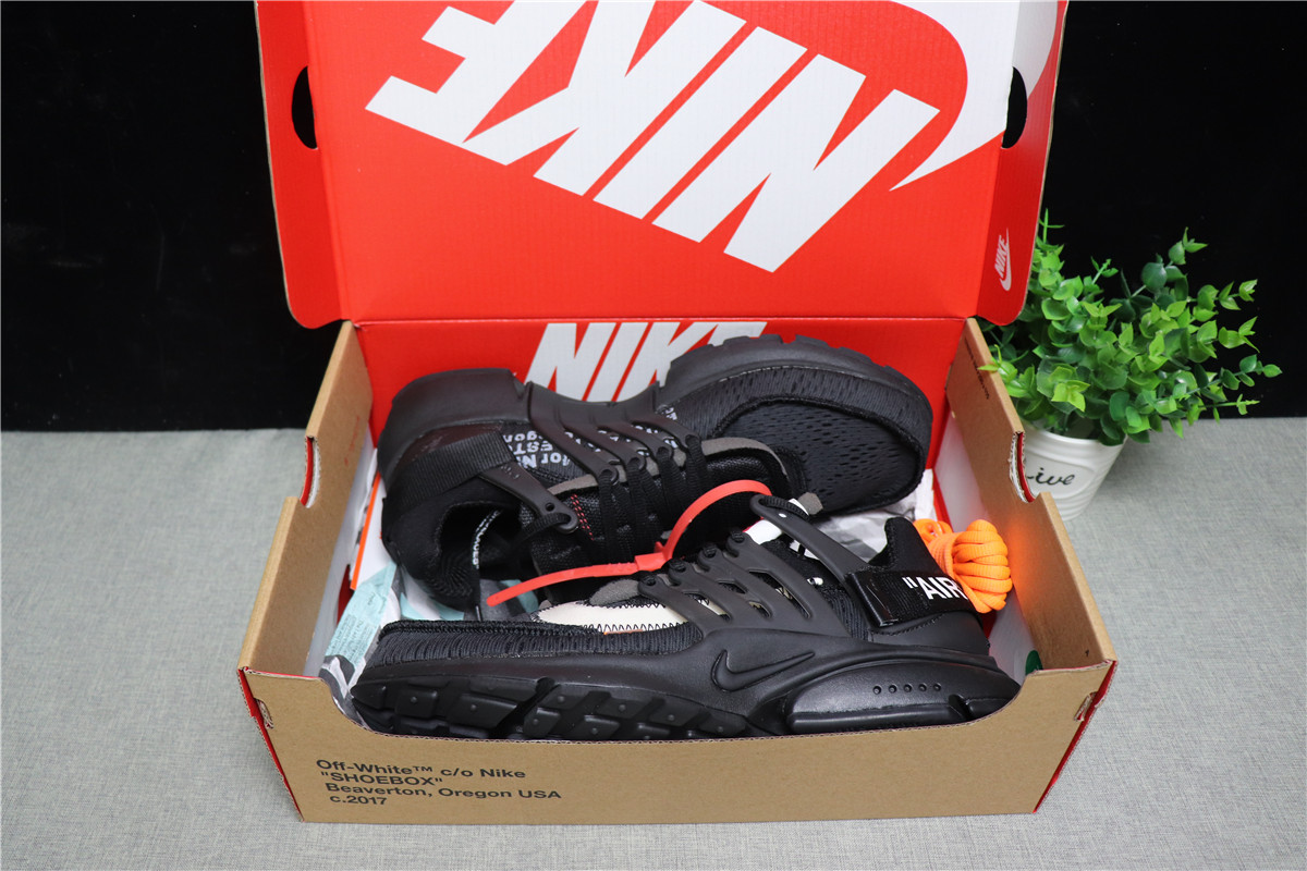 2nd Nike The 10 Air Presto Off White Black