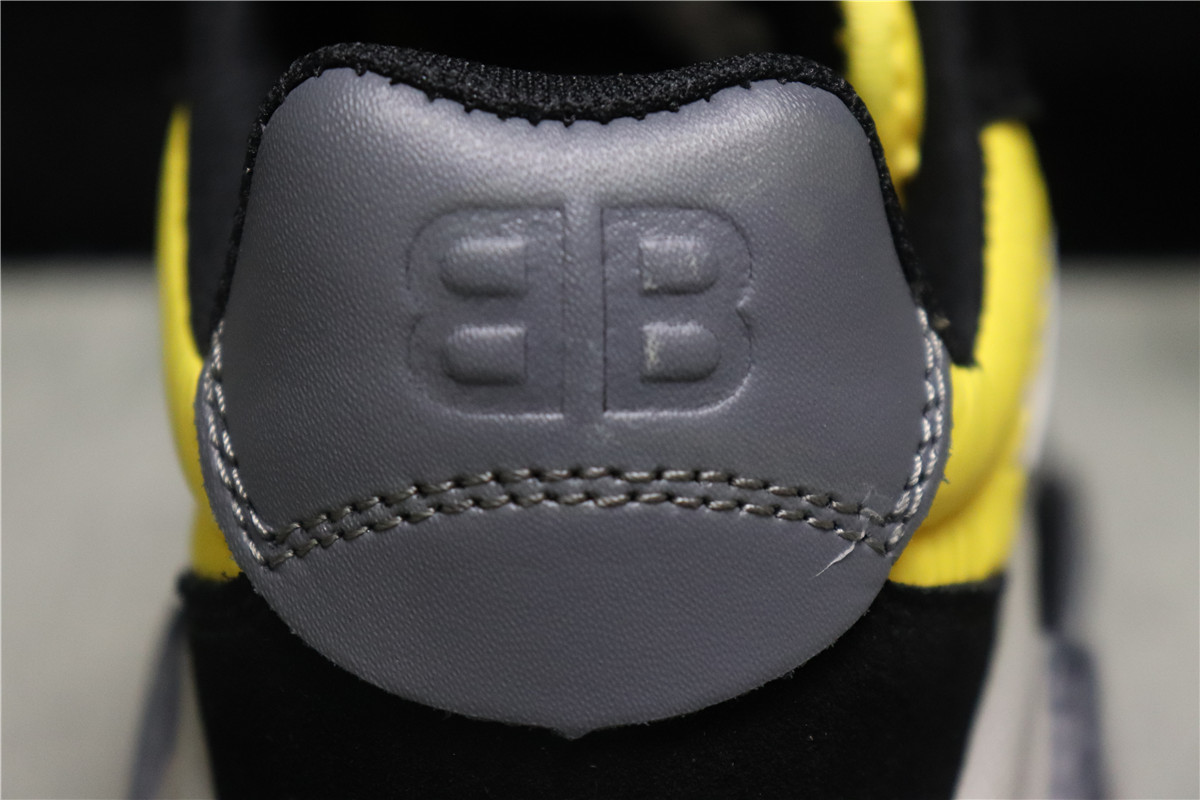 Balenciag Triple S Black Yellow